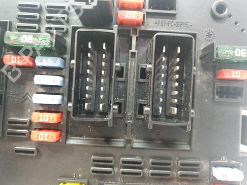 Fuse box PEUGEOT 206 Hatchback (2A/C) 1.4 HDi eco 70 | BP27539819E1 