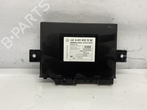 Used Control unit MERCEDES-BENZ S-CLASS (W221, V221) S 400 Hybrid (221.095, 221.195) (279 hp) 22596098