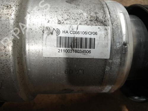 Used Left rear shock absorber MERCEDES-BENZ S-CLASS (W221, V221) S 400 Hybrid (221.095, 221.195) (279 hp) 20376374