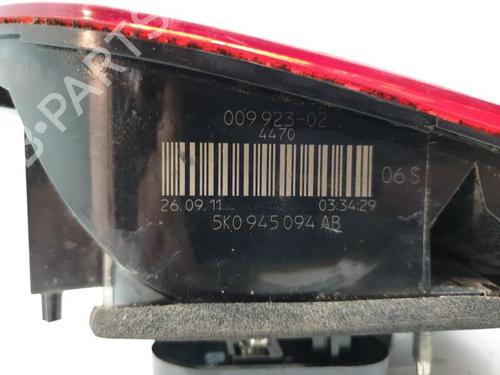 Right tailgate light VW GOLF VI (5K1) 1.6 TDI | BP20382000C80 
