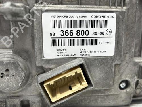 Instrument cluster PEUGEOT 208 II (UB_, UP_, UW_, UJ_) 1.2 PureTech 100 | BP20382189C47 