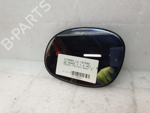 Used Left mirror glass CITROËN C2 (JM_) 1.4 HDi (68 hp) 22536194