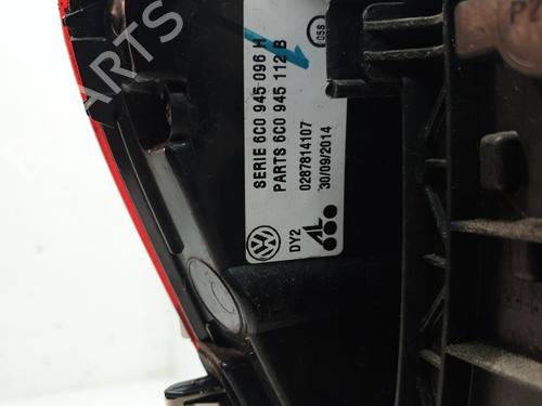 Right taillight VW POLO V (6R1, 6C1) 1.4 TDI | BP23887283C35 