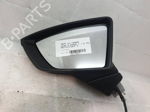 Used Left mirror SEAT LEON (5F1) 1.6 TDI (105 hp) 30922755