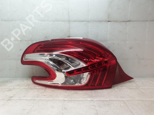 Used Left taillight PEUGEOT 208 I (CA_, CC_) 1.4 HDi (68 hp) 30364374
