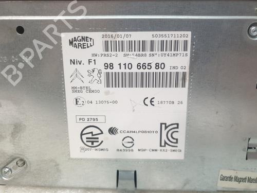 Used Radio Radio PEUGEOT 208 I (CA_, CC_) 1.0 VTi (68 hp) 31579884 31579884