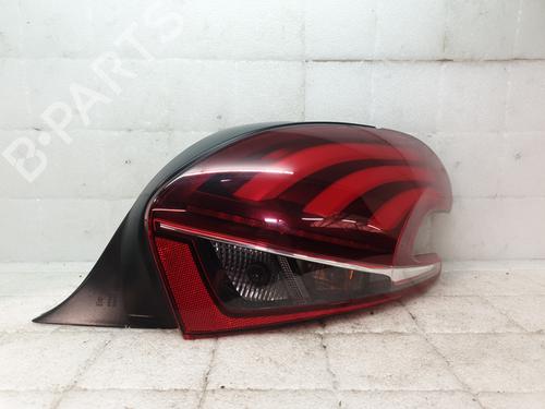Used Right taillight PEUGEOT 208 I (CA_, CC_) 1.6 HDi / BlueHDi 75 (75 hp) 29822185