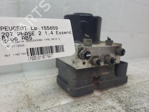 ABS pump PEUGEOT 207 (WA_, WC_) 1.4 16V | BP31376329M43