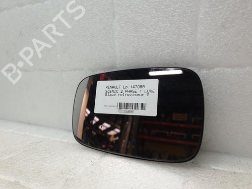Used Left mirror glass RENAULT SCÉNIC II (JM0/1_) 1.6 16V (JM1R) (112 hp) 21823386