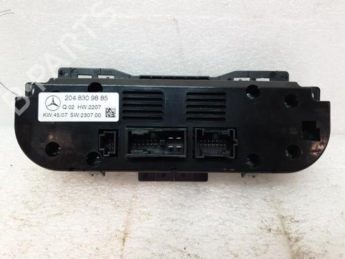 Climate control MERCEDES-BENZ C-CLASS (W204) C 220 CDI (204.008) | BP20674183I5 