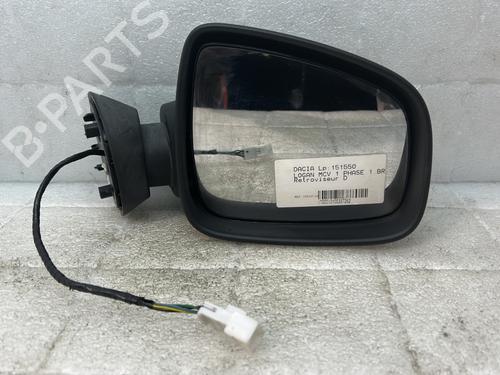 Used Right mirror DACIA LOGAN MCV (KS_) 1.5 dCi (KS0W) (86 hp) 25467655