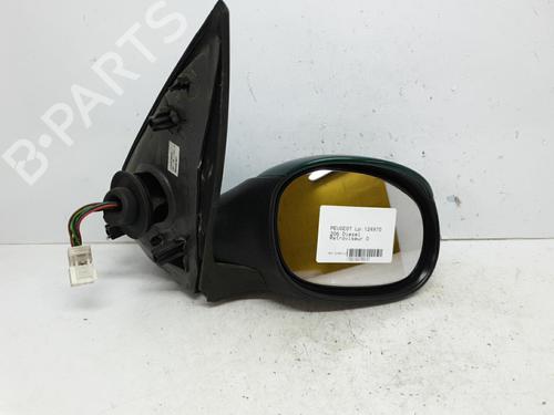 Right mirror PEUGEOT 206 SW (2E/K) 2.0 HDi | BP20380650C27