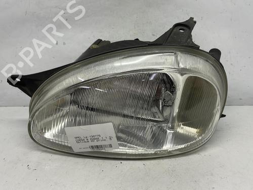 Used Left headlight OPEL CORSA B (S93) 1.4 i 16V (F08, F68, M68) (90 hp) 20373023