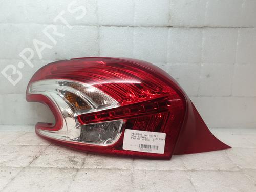 Used Left taillight PEUGEOT 208 I (CA_, CC_) 1.6 HDi (92 hp) 29698140