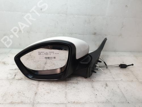 Used Left mirror PEUGEOT 208 I (CA_, CC_) 1.2 VTI 82 (82 hp) 27406958