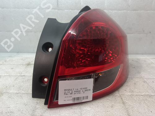Used Right taillight RENAULT CLIO III Grandtour (KR0/1_) 1.6 16V (KR0B) (112 hp) 25841726