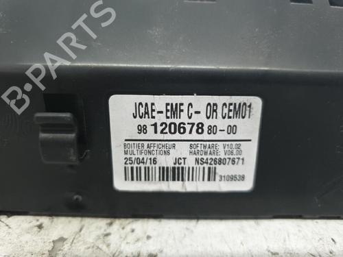 Used Display monitor Display monitor CITROËN C-ELYSEE (DD_) 1.2 VTi 82 (82 hp) 20376574 20376574