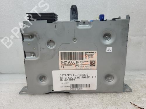 Used Radio CITROËN C3 III Van (SX_, SY_) BlueHDi 100 (102 hp) 31579883