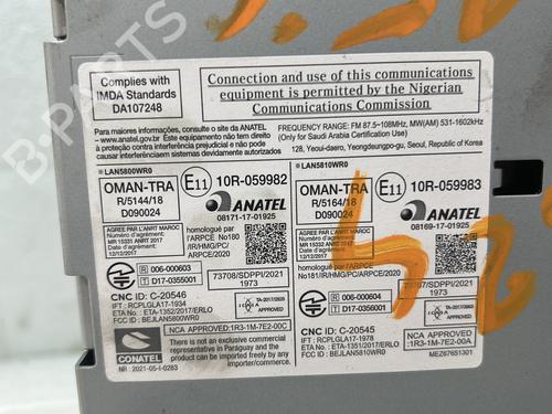 Radio RENAULT TRAFIC III Van (FG_) 2.0 dCi 170 (FGMM, FGMV) | BP25289952E6 