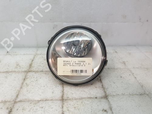 Used Right front fog light RENAULT TWINGO II (CN0_) 1.2 16V (CN04, CN0B) (75 hp) 25150111