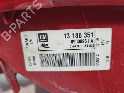 Right taillight OPEL CORSA D (S07) 1.2 (L08, L68) | BP20381258C35 