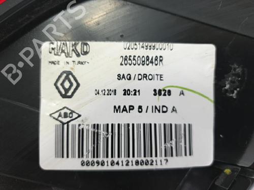 Used Right taillight RENAULT CLIO IV (BH_) 0.9 TCe 90 (BHNF, BHMA, BHMH, BHJK, BHJR) (90 hp) 20380495