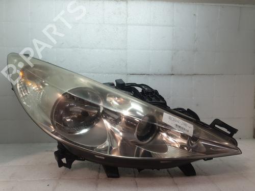 Right headlight PEUGEOT 207 CC (WD_) 1.6 HDi | BP29415664C29 