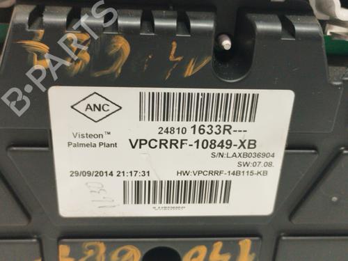 Instrument cluster RENAULT CLIO IV (BH_) 1.5 dCi 75 | BP20371600C47