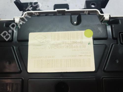 Instrument cluster RENAULT CLIO IV (BH_) 1.5 dCi 90 | BP20378206C47 