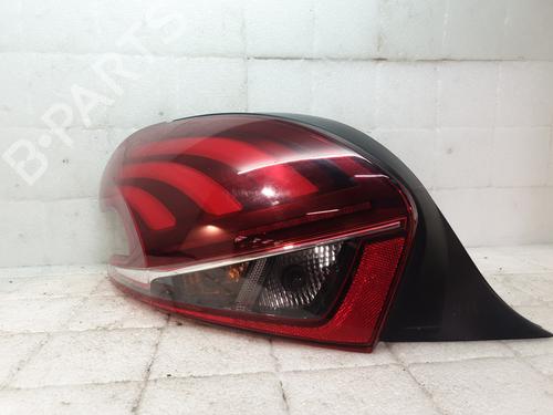Used Left taillight PEUGEOT 208 I (CA_, CC_) 1.6 HDi / BlueHDi 75 (75 hp) 29822184