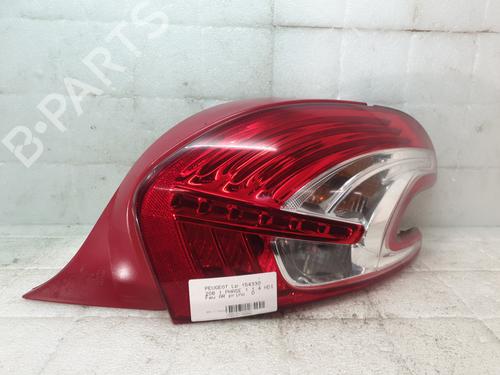 Used Right taillight PEUGEOT 208 I (CA_, CC_) 1.4 HDi (68 hp) 30726039