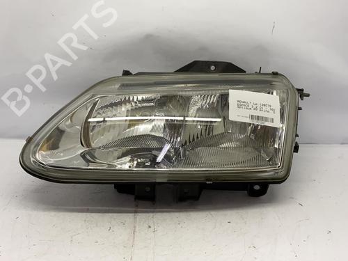 Used Left headlight RENAULT ESPACE III (JE0_) 2.0 16V (JE0N, JE0L, JE02) (140 hp) 25268268