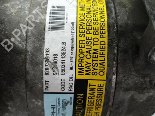Used AC compressor RENAULT SCÉNIC II (JM0/1_) 1.9 dCi (JM0G, JM12, JM1G, JM2C) (120 hp) 20373689