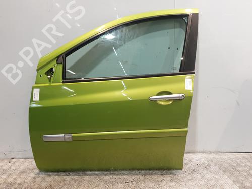 Used Left front door RENAULT CLIO III (BR0/1, CR0/1) 1.5 dCi (C/BR0G, C/BR1G) (68 hp) 29053658