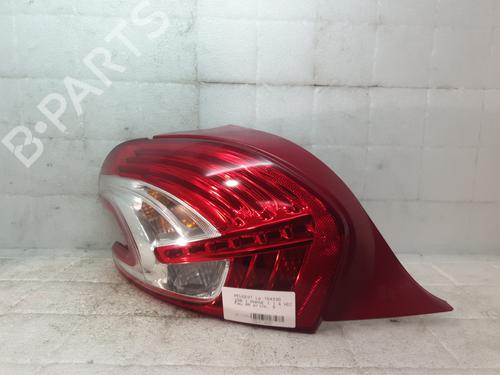 Used Left taillight PEUGEOT 208 I (CA_, CC_) 1.4 HDi (68 hp) 30726038