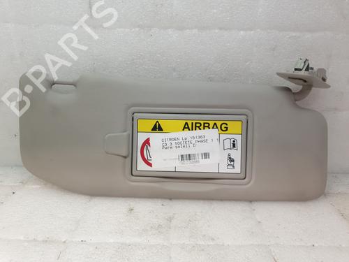Højre solskærm CITROËN C3 III Van (SX_, SY_) BlueHDi 100 (102 hp) 26038053