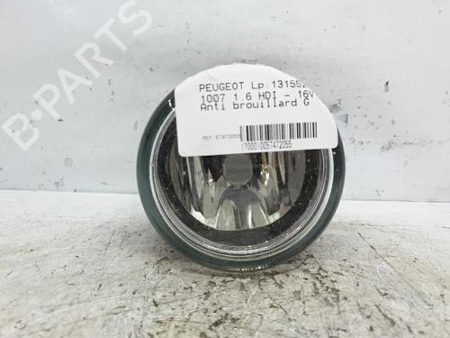 Used Left front fog light Left front fog light PEUGEOT 1007 (KM_) 1.6 HDi (109 hp) 20373100 20373100