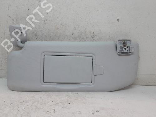 Used Left sun visor PEUGEOT 208 I (CA_, CC_) 1.6 HDi / BlueHDi 75 (75 hp) 20374307