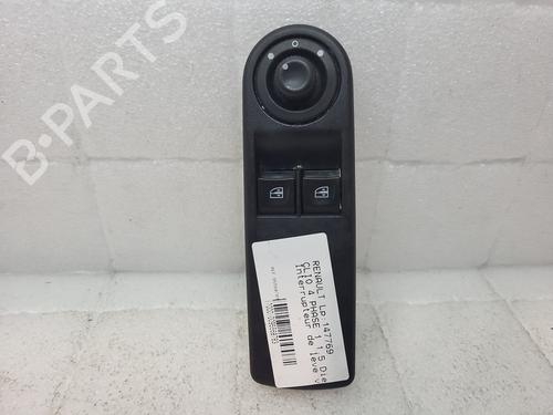 Used Left front window switch RENAULT CLIO IV (BH_) 1.5 dCi 75 (75 hp) 21596342