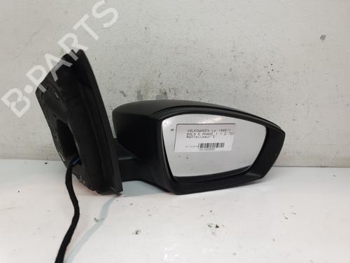 Used Right mirror VW POLO V (6R1, 6C1) 1.2 TDI (75 hp) 20384406