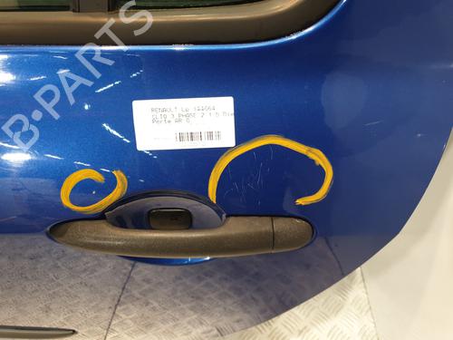 Left rear door RENAULT CLIO III (BR0/1, CR0/1) 1.5 dCi (C/BR0G, C/BR1G) | BP21820540C4 