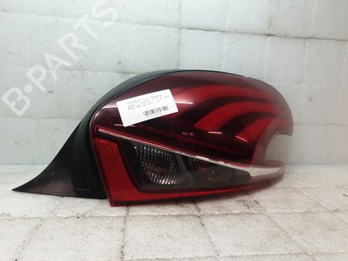 Used Right taillight PEUGEOT 208 I (CA_, CC_) 1.6 HDi (92 hp) 29698158