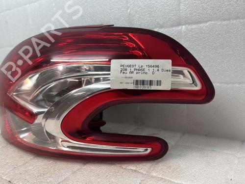Right taillight PEUGEOT 208 I (CA_, CC_) 1.4 HDi | BP32241333C35