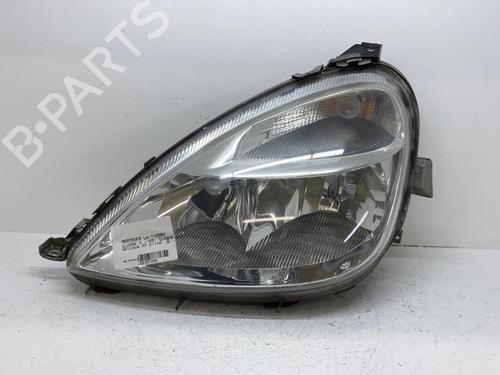 Used Left headlight MERCEDES-BENZ A-CLASS (W168) A 160 (168.033, 168.133) (102 hp) 20380834