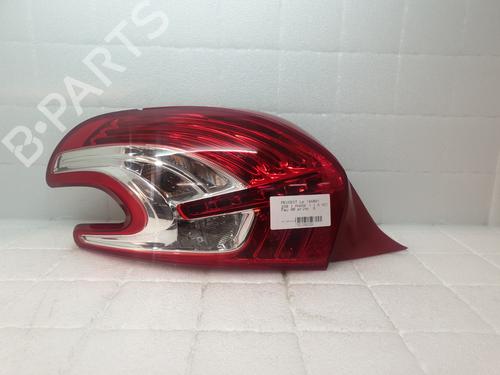 Used Left taillight PEUGEOT 208 I (CA_, CC_) 1.6 HDi (92 hp) 22990776