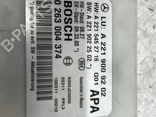 Used Electronic module MERCEDES-BENZ S-CLASS (W221, V221) S 400 Hybrid (221.095, 221.195) (279 hp) 20380158
