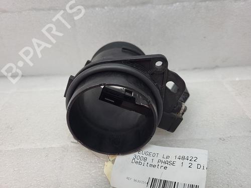 Used Mass air flow sensor PEUGEOT 3008 I MPV (0U_) 2.0 HDi Hybrid4 (0URHCA) (200 hp) 21594710