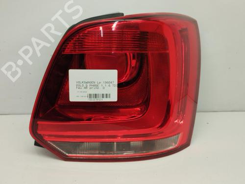 Used Right taillight VW POLO V (6R1, 6C1) 1.6 TDI (75 hp) 20378766