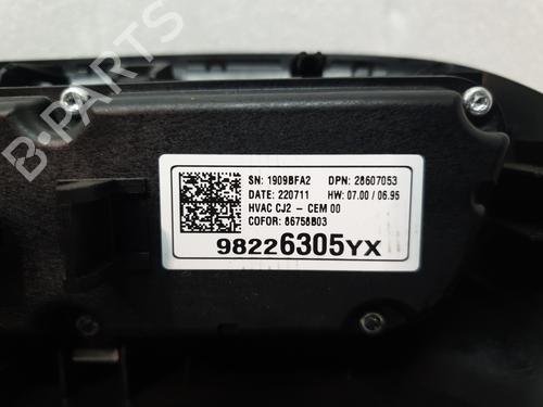 Climate control OPEL CROSSLAND X / CROSSLAND (P17, P2QO) 1.5 Turbo D (75) | BP22379981I5 
