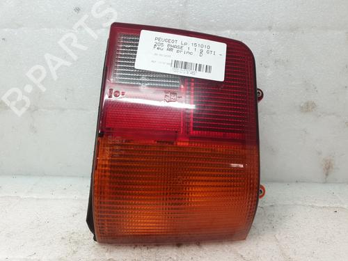 Used Right taillight PEUGEOT 205 I (741A/C) 1.9 GTI (128 hp) 27174367